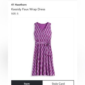 41 Hawthorn Purple Dress